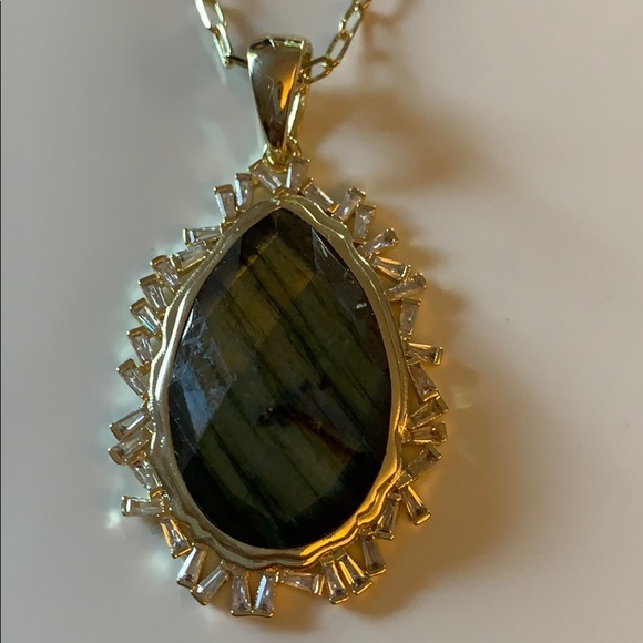 Melinda Maria Emily Long large Pendant Necklace - Picture 3 of 8